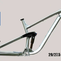 Aluminum Alloy MTB Frame, Bicycle Enduro, Full Suspension Boost, 148x12mm, 29/27.5ER, 4 Links MTB Soft Tail, DH AM Bik