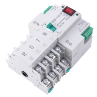 New MCB Type Dual Power Automatic Transfer Switch 4P 100A ATS Circuit Breaker Electrical Switch