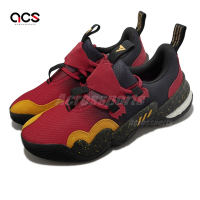 Adidas 籃球鞋 Trae Young 1 男鞋 紅 黃 Hawks 老鷹隊 崔楊 運動鞋 GY3772