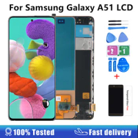 Super AMOLED LCD For Samsung Galaxy A51 Touch Screen Digitizer Assembly Display For Samsung A51 A515 A515F A515F/DS A515FD