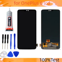 6.28" Screen for OnePlus 6 A6000 A6003 Lcd Display Digital Touch Screen with Frame Assembly For OnePlus 6 Screen Replacement