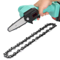 4/6/8 Inch Electric Saw Chain Electric Saw Chain Chainsaw Mini Hacksaw Chain Saw Chain Guide Plate Electric Saw Accessories