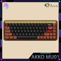 Akko Mu01 Mechanical Gaming Keyboard USB/2.4G/Bluetooth Wireless Keyboard 3mode Hot-Swap Long Endurance Custom Gamer Keyboards