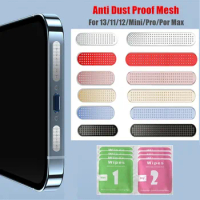 Dustproof Net Stickers Speaker Mesh Anti Dust Proof Mesh Accessories Suitable Compatible For -IPhone 13 Mini/13pro/13 Pro Max