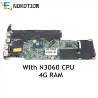 NOKOTION Laptop Motherboard For Lenovo Yoga 300-11IBR 5B20L02585 MAIN BOARD With N3060 CPU 4GB RAM