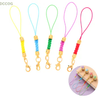 10Pcs Keychain Rope With Jump Ring Lanyard Lariat Strap Cord For DIY Keyring Pendant Crafts Jewelry Making Supplies