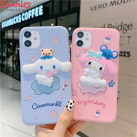 Phone Case for Samsung Galaxy S23 S22 Ultra S21 S20 Fe Plus Note 20 10 A32 A52 A72 A13 A53 A73 Soft Silicone Cover Cinnamoroll