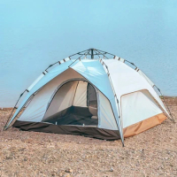 Outdoor Windproof Family Camping Tent Portable Tent for Camping Hiking Automatic Camping Tent