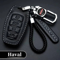 Leather car key case Remote key cover for HAVAL Jolion Dargo H6 F7 F7X H9 H5 H1 H2 H7 M6 XY H6S H6 Coupe F5 H6 PHEV Raptor XY