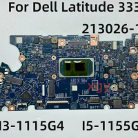 00FH52 213026-1 Mainboard For Dell Latitude 3330 Laptop Motherboard I3-1115G4 / I5-1155G7 RAM: 8GB DDR4 100% Tested Fully OK
