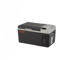 20L Portable Car Refrigerator Freezer Compressor Ice Box 21Qt Single Zone Mini Fridge Cooler for Car Home Outdoor Trval