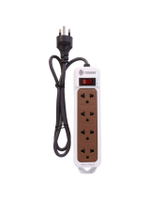 รางปลั๊กไฟ (4 ช่อง, 3เมตร) รุ่น N1-375-3M (WH)