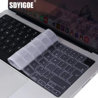 Keyboard Cover For Macbook Pro /Air 2005-2022 New M2/M113/15/13.6/16/12 Inch Skin (UK/US Layout)A2681/A2442/A2941/A2338/A2337