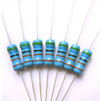 Resistor 1/4W 4.7ohm 470ohm 1.2Kohm 4.7Kohm 1M Resistor 0.25W Resistor Tahanan Hambatan 1/4W 4.7ohm
