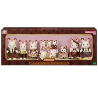 Sylvanian Families Chocolate Rabbit Family Anniversary Set