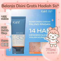 KAHF Triple+ Protection Sunscreen Moisturizer SPF30 PA+++ 30ml - Sunscreen Cream Pria * MIMI GLOW * 