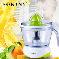 02 SOKANY-725 Home Portable Electric Orange Juice Squeezer Lemon Machine Blending