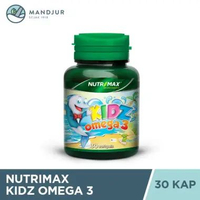 Nutrimax Kidz Omega 3 30 Kapsul - Membantu Memelihara Daya Tahan Tubuh Imun Anak