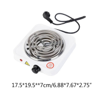 Pembakar besi elektrik mudah alih tunggal dapur Mini Hotplate suhu laras M2EE