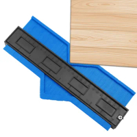 25cm Multi-functio Contour Profile Gauge Tiling Laminate Tiles Edge Shaping Wood Measure Ruler ABS Contour Gauge Duplicator