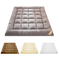 Soft comfortable Fold single double Tatami Mattress Adults bedroom Topper Mattress twin queen king size with Anti Slip Straps