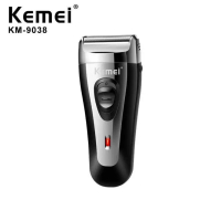 Máy cạo râu Kemei 9038 2 Lưỡi Chuyên Nghiệp sạc usb