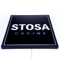 Customized Advertising Signage Front Lit Acrylic Light Box 3D Letters for Shopping Mall Show