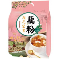 桂花藕粉堅果羹紅棗蓮子小袋裝純速溶顆粒蓮藕粉獨立包裝早餐營養