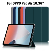 Case For OPPO Pad Air 10.36 Inch OPPOPad Air 10.4" Flip Stand PU Protective Cover For OPPO Pad 11 Inch Tablet Cases