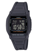 CASIO นาฬิกาข้อมือ CASIO รุ่น W-201-1BVDF สีดำ