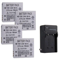 NB-4L Camera Battery Suitable for Canon IXUS 120IS 115HS 220HS 110IS 117HS 780IS 230HS IXUS 255HS