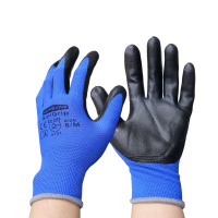 【AQUAGLOVE】NBR耐用型防滑工作手套(M-XL 止滑手套 耐磨手套 細發泡工作手套)