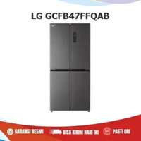 LG GCFB47FFQAB Kulkas 4 Pintu Side By Side 470L Express Cool Inverter Compressor GC-FB47FFQAB