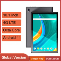 P30 Tablet PC 10.1 inch MT6762 Octa Core Android 11 Google Play Dual SIM card 4G Phone Call Tablets 8+128GB ROM 13.0MP Camera
