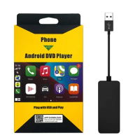 Wired＆Wireless Adapter for CarPlay Wired Auto Dongle for Android/Apple Car Multimedia Player Dongle Plug and Play