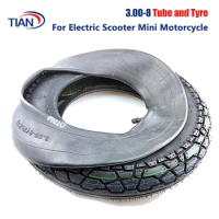 Butyl Rubber Tire Super Quality Wear 3.00-8 Scooter Tyre &amp; Inner Tube Set MOBILITY SCOOTERS 4PLY Cruise Scooter