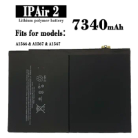 Replacement Battery For Apple IPAD 6 AIR 2 A1566 A1567 A1547 Tablet 7340 MAh High Quality Batteries + Tools