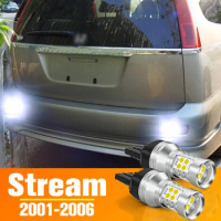 2pcs LED Reverse Light Backup Bulb Accessories For Honda Stream 2001-2006 2002 2003 2004 2005