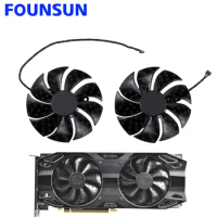 New 87MM PLD09215S12H Cooling Fan For EVGA GeForce RTX 2060 2070 2080 Super Ti XC ULTRA Black Graphics Card Cooler Fan