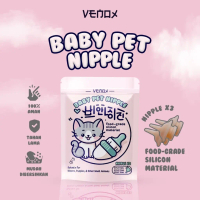 ALFAMEGA BABY PET NIPPLE - Venox Premium Food Grade Dot Pentil Minum Susu Kitten Anak Bayi Kucing An