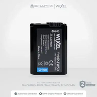 WIXEL Baterai Kamera NP-FW50 for Sony Alpha A3000 A3500 A5000 A5100 A6000 A6300 A6500 NEX-3 NEX-3N N