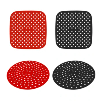 Reusable AIR FRYER Papers Non-Stick Silicone Air Fryer Accessories Mat