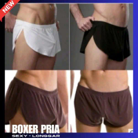 Celana Dalam Pria Sexy Hot Pant Boxer Sexy Longgar Halus Lembut Membantu Kesehatan Pria