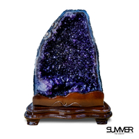 【SUMMER 寶石】巴西5A聚財納氣紫晶洞19.38kg(C041)