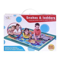 LC - MAINAN ANAK BOARD GAME CATUR LUDO ULAR TANGGA MAGNETIC GAME 3IN1 ular tangga jumbo
