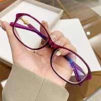 【Toko Resmi YJ】 Kacamata baca Kacamata PLUS Fashion Korea Radiasi Blueray Frame Wanita Anti radiasi 