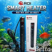 RDI WH SMT 50 WATT W SMART HEATER OTOMATIS Pemanas Penghangat Suhu Air Aquarium Aquascape Kolam Ikan