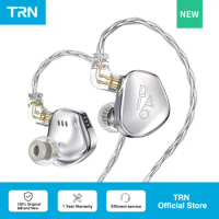 TRN BA16 32BA Driver Unit In Ear Earphone Balanced HIFI Wired Tuning Switch Cancelling Earbuds Headset TRN Official Store
