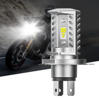 AUXITO H4 LED 9003 HS1 P43T LED Motorcycle Headlight H4 hi/low Bulb Motor Headlamp for BMW Yamaha Ktm Exc Harley Touring Suzuki