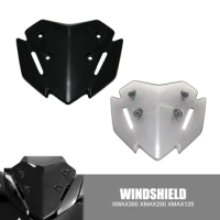 Windshield Viser Visor Deflector WindScreen Fit For YAMAHA XMAX125 XMAX250 XMAX300 XMAX 300 2023 Motorcycle Accessories